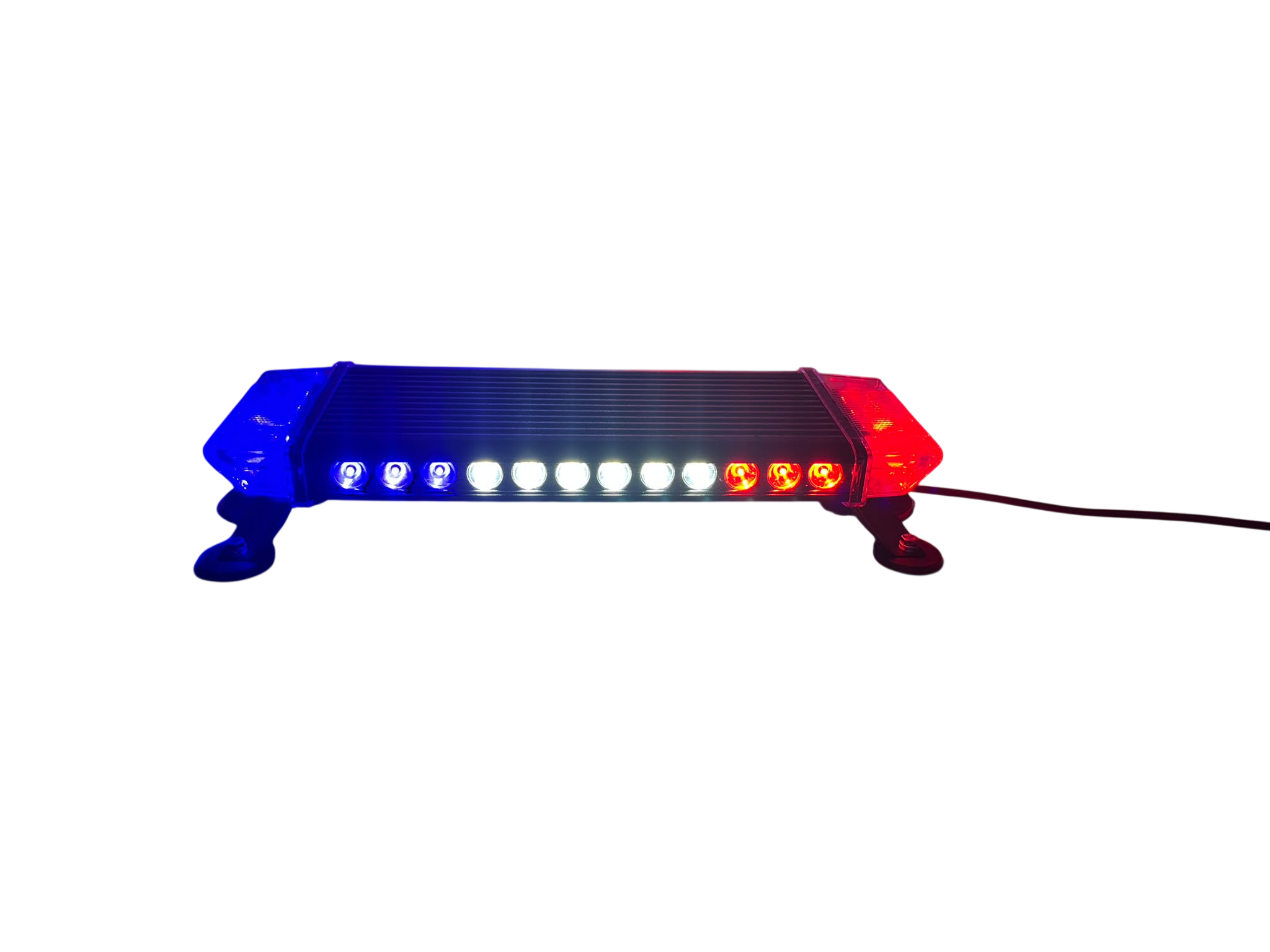 Mıknatıslı Kırmızı Mavi Beyaz LED Tepe Lambası